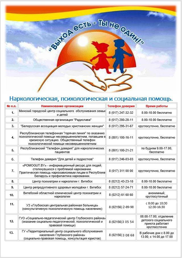 Телефоны доверия спц 1прав